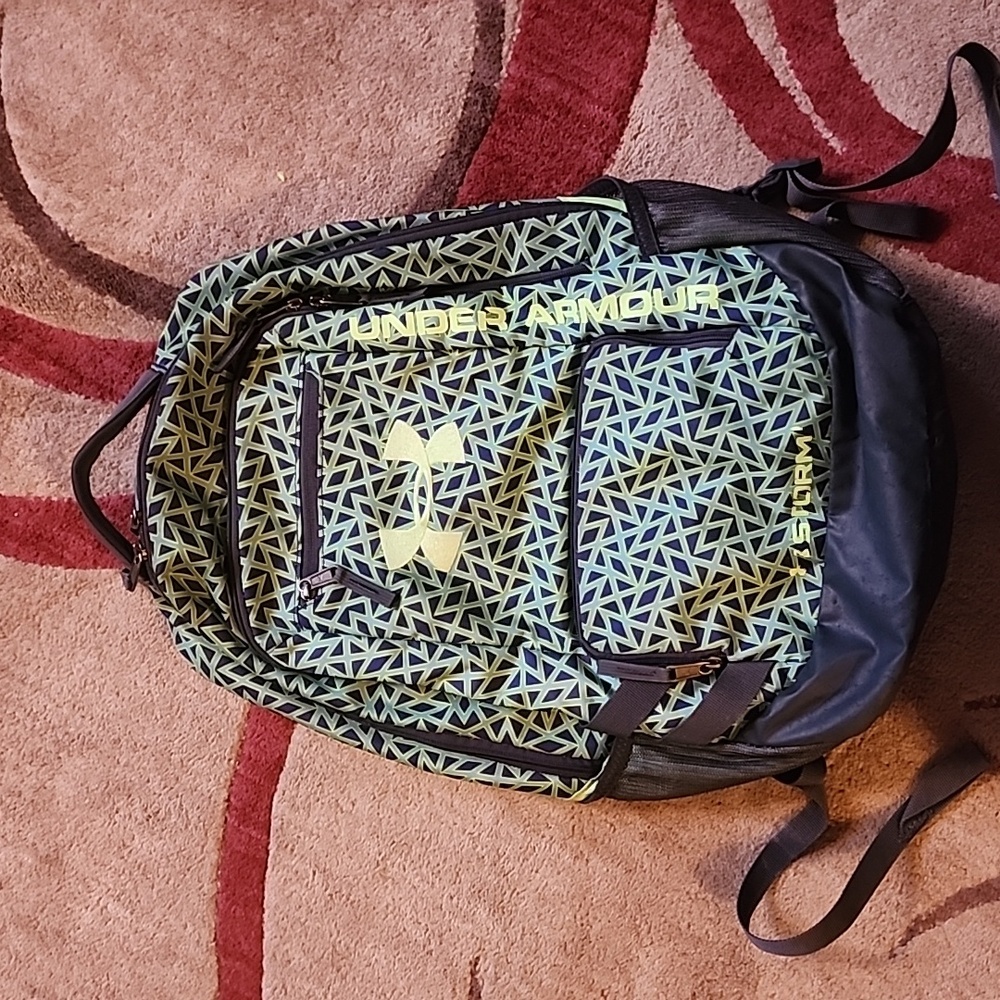 Under Armour Green/Blue backpack